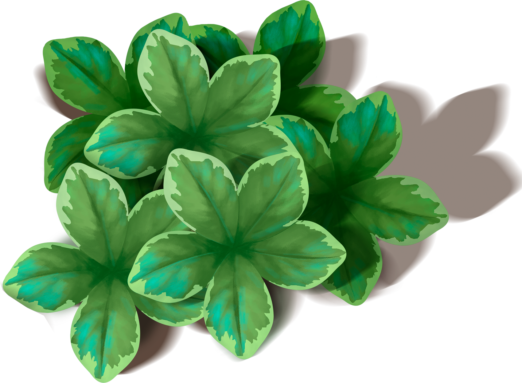 Green Leaves Organic PNG Free Photo Transparent PNG Image