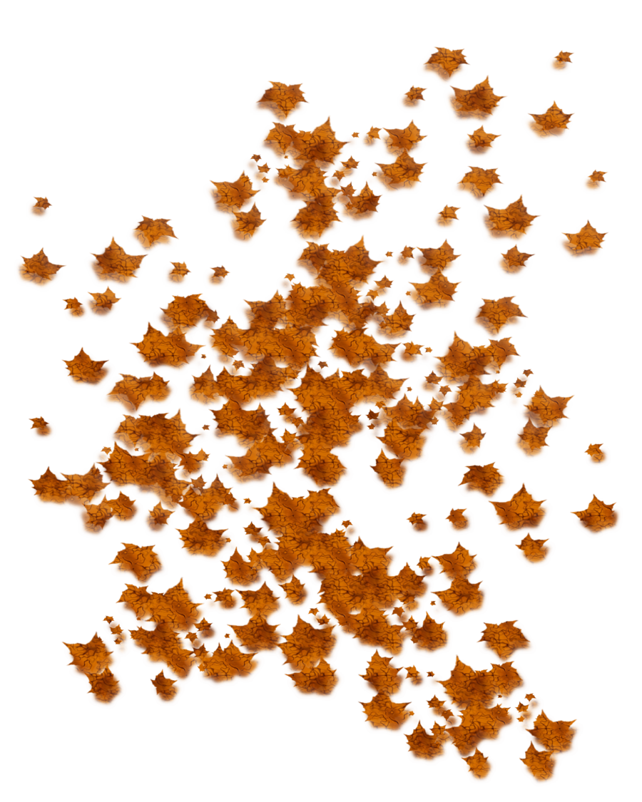 Falling Leaves Clipart Transparent PNG Image