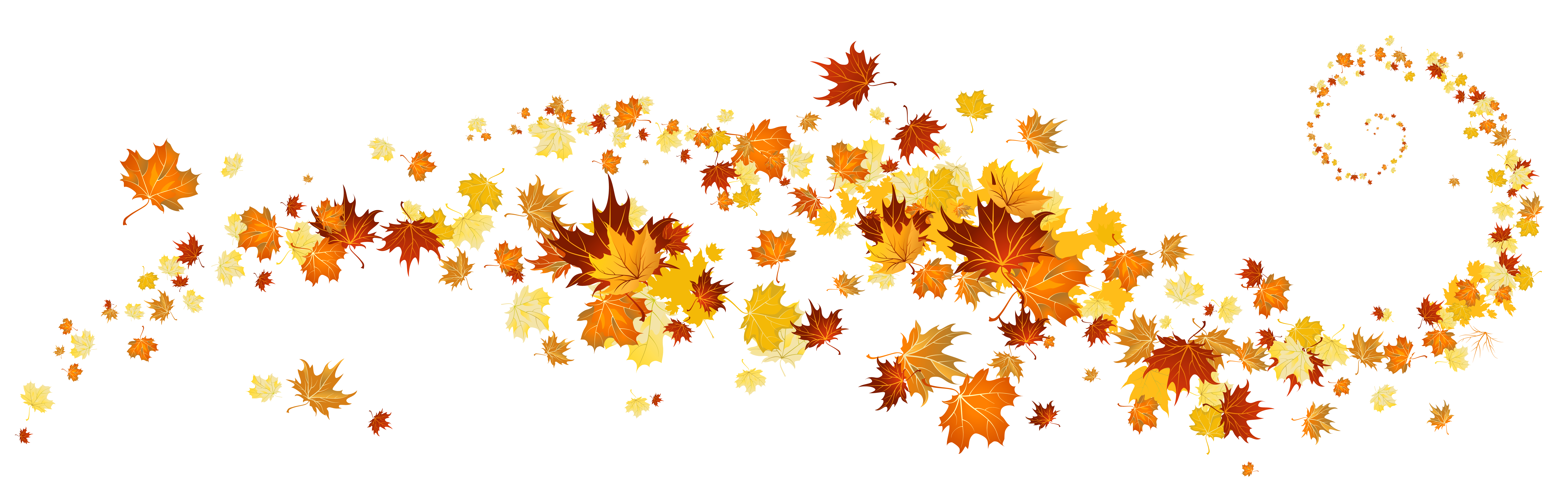 Falling Leaves File Transparent PNG Image