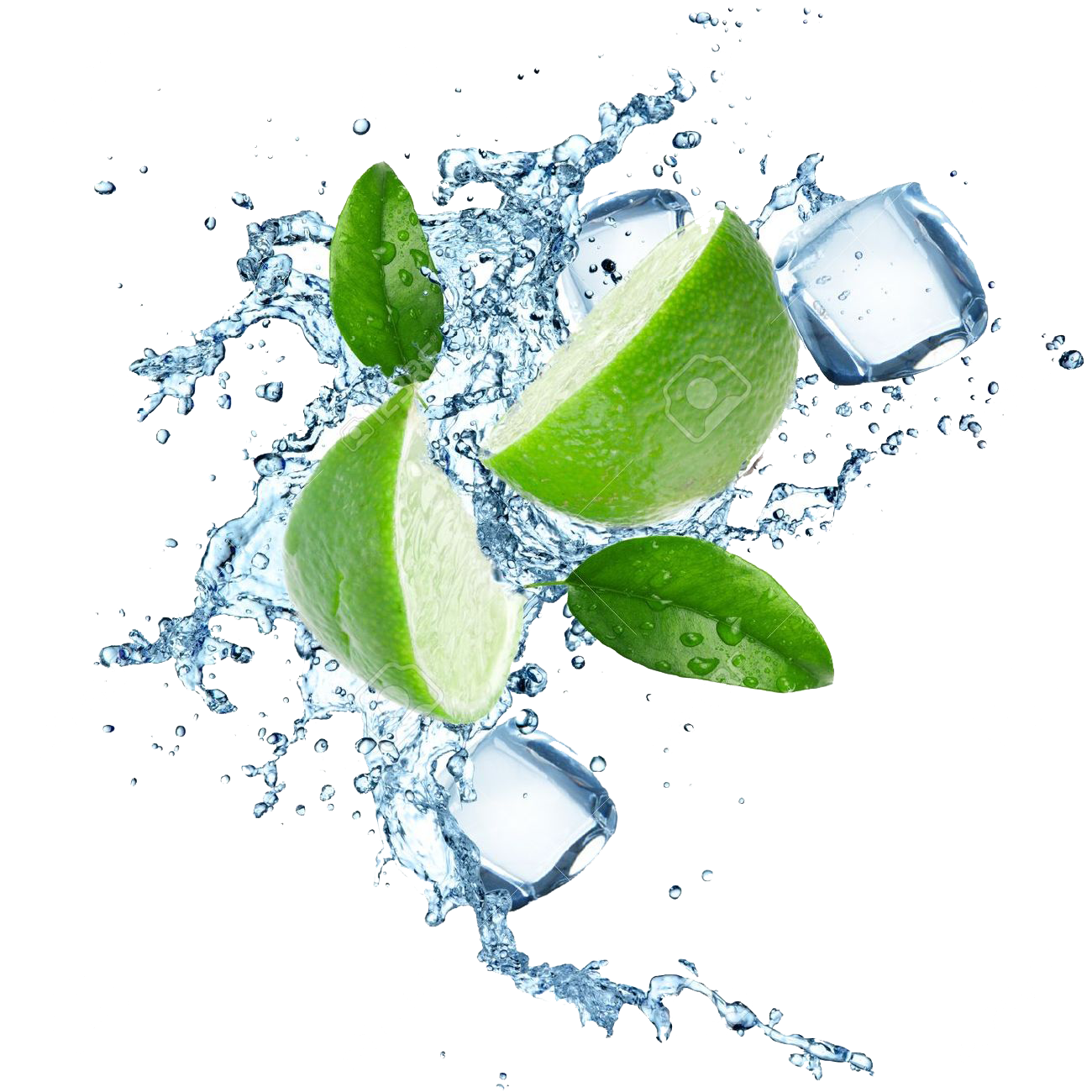 Lime Splash Photos Transparent PNG Image