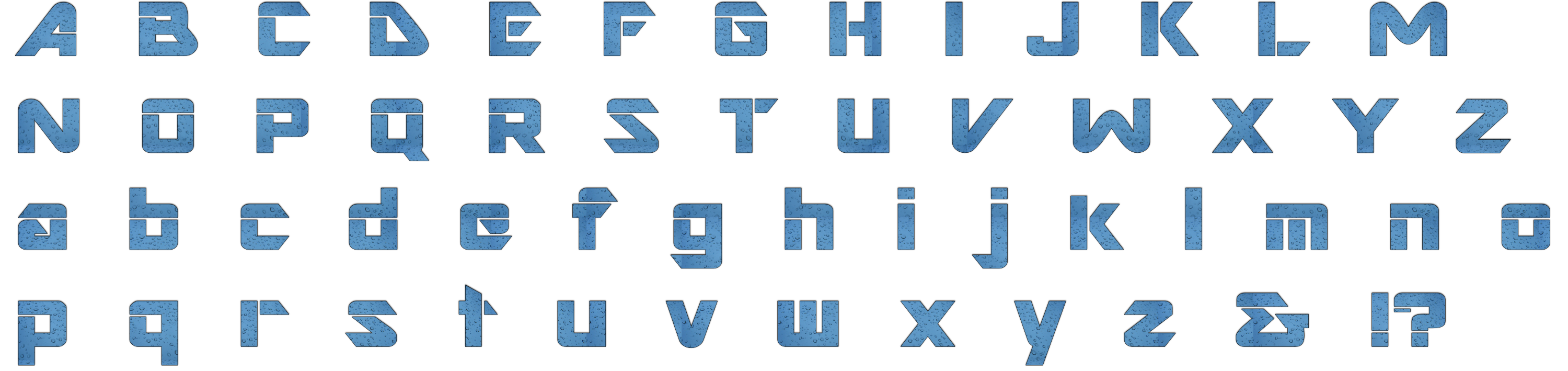 A To Z Alphabet Free HQ Image Transparent PNG Image