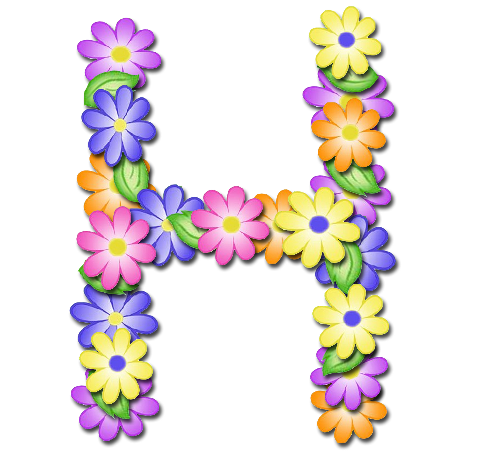 Alphabet Flower Free Download PNG HD Transparent PNG Image