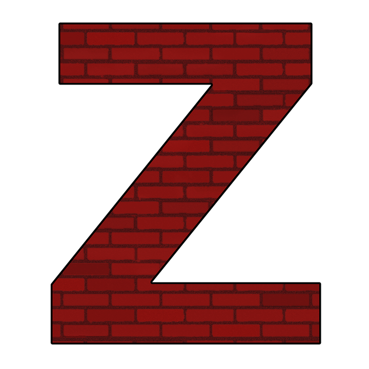 Z Letter Free Clipart HQ Transparent PNG Image