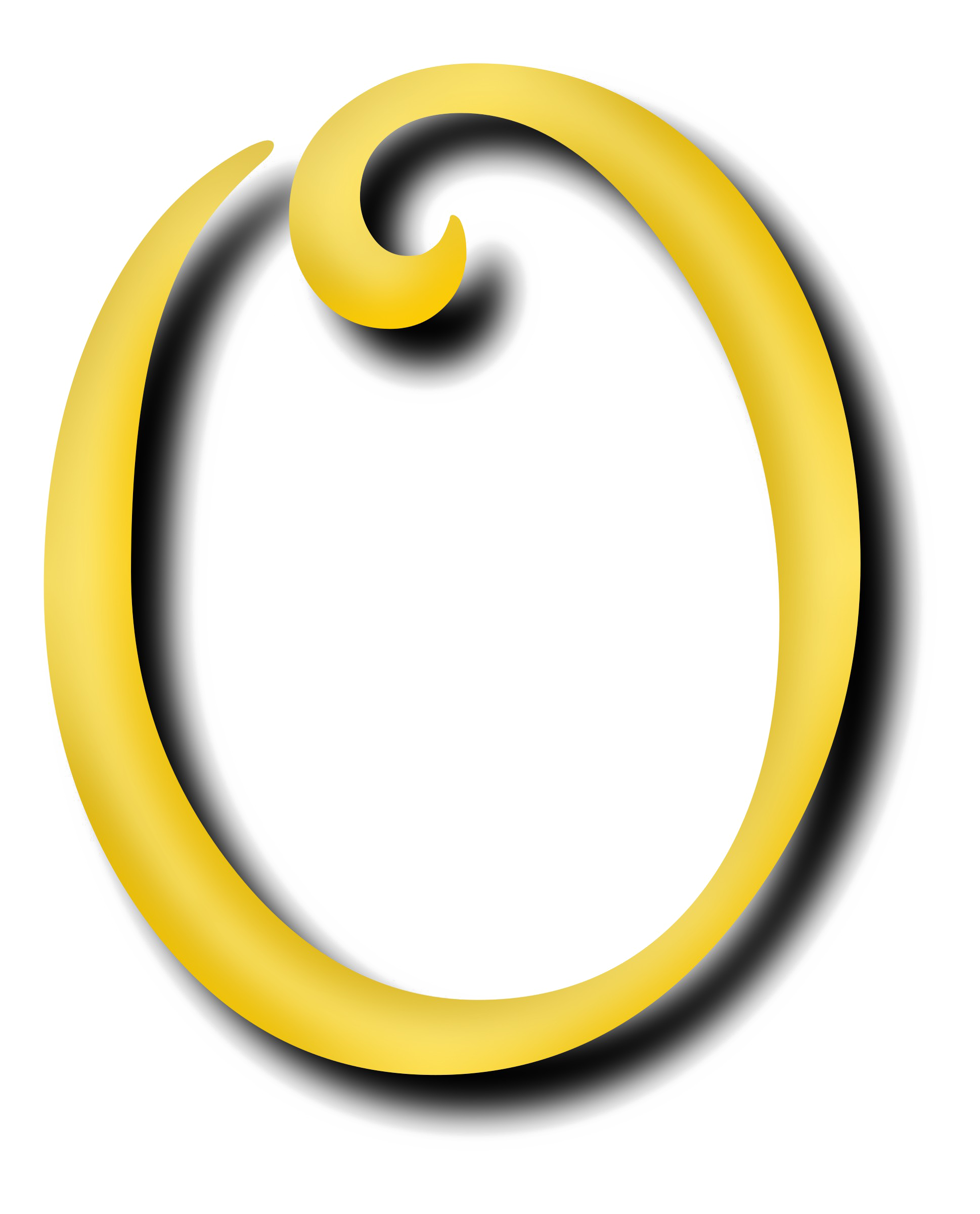 Letter O Free Clipart HD Transparent PNG Image