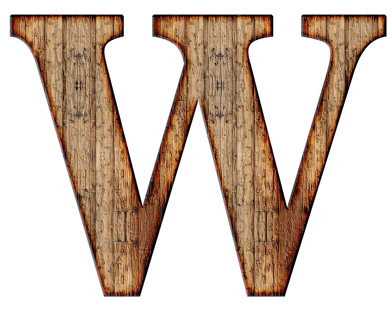 Letter W Download HQ Transparent PNG Image