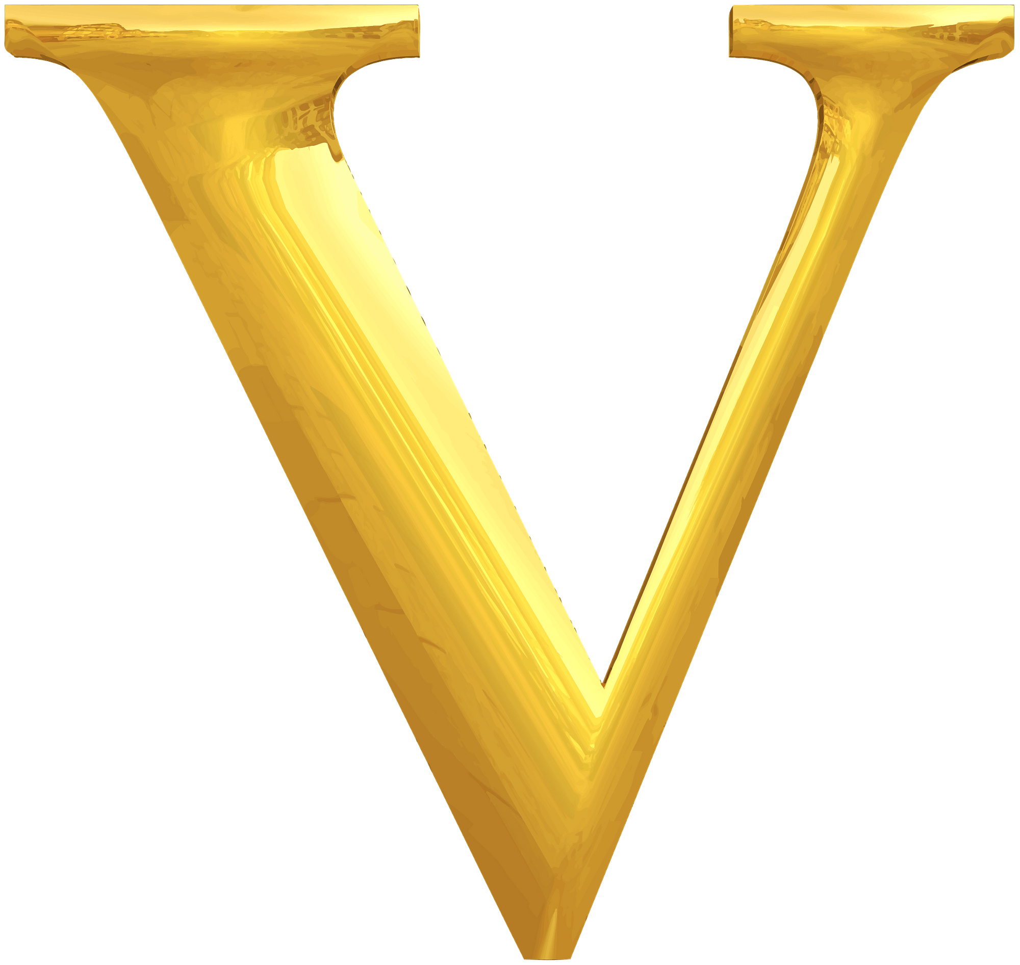 Picture Letter V Free Transparent Image HD Transparent PNG Image