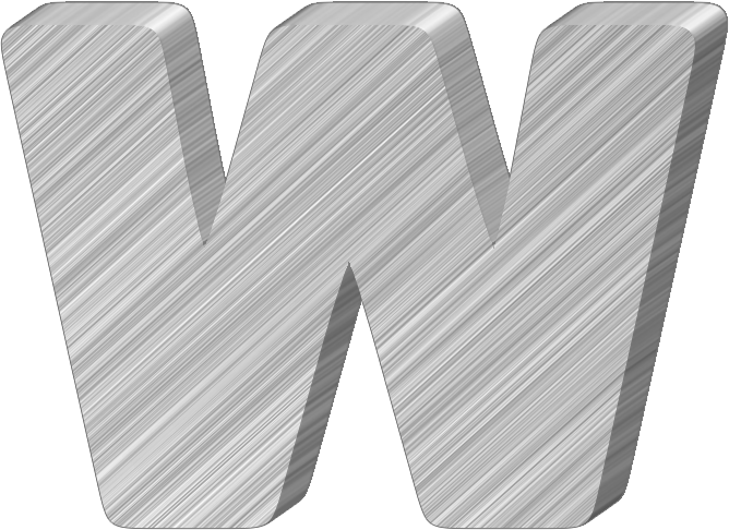 Letter W Free Clipart HD Transparent PNG Image