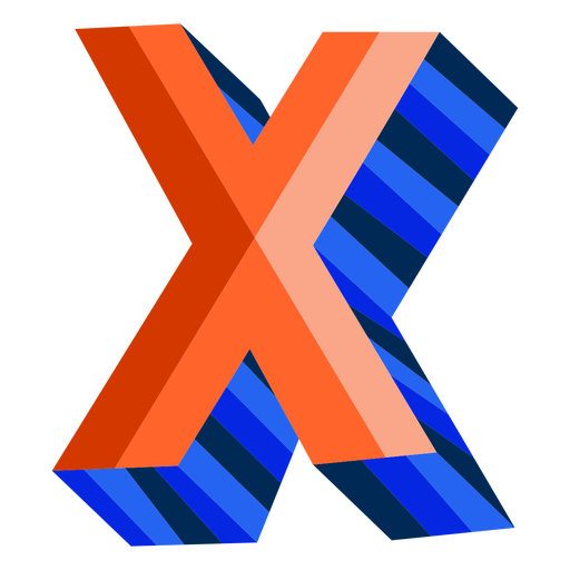 X Letter Free Download PNG HQ Transparent PNG Image