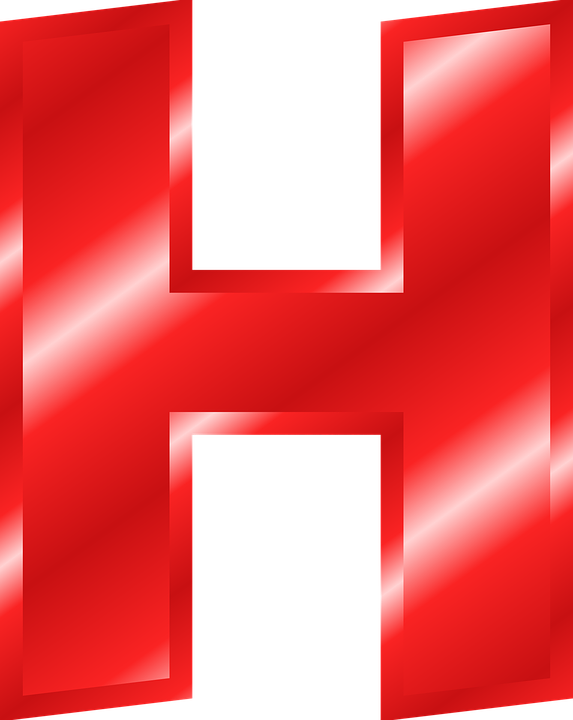 H Letter Free Photo Transparent PNG Image