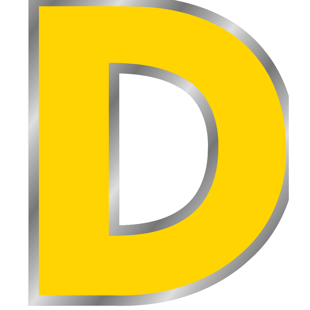 D Letter Free Download PNG HD Transparent PNG Image