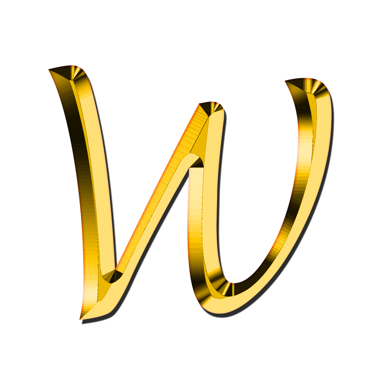 Letter W Free HD Image Transparent PNG Image