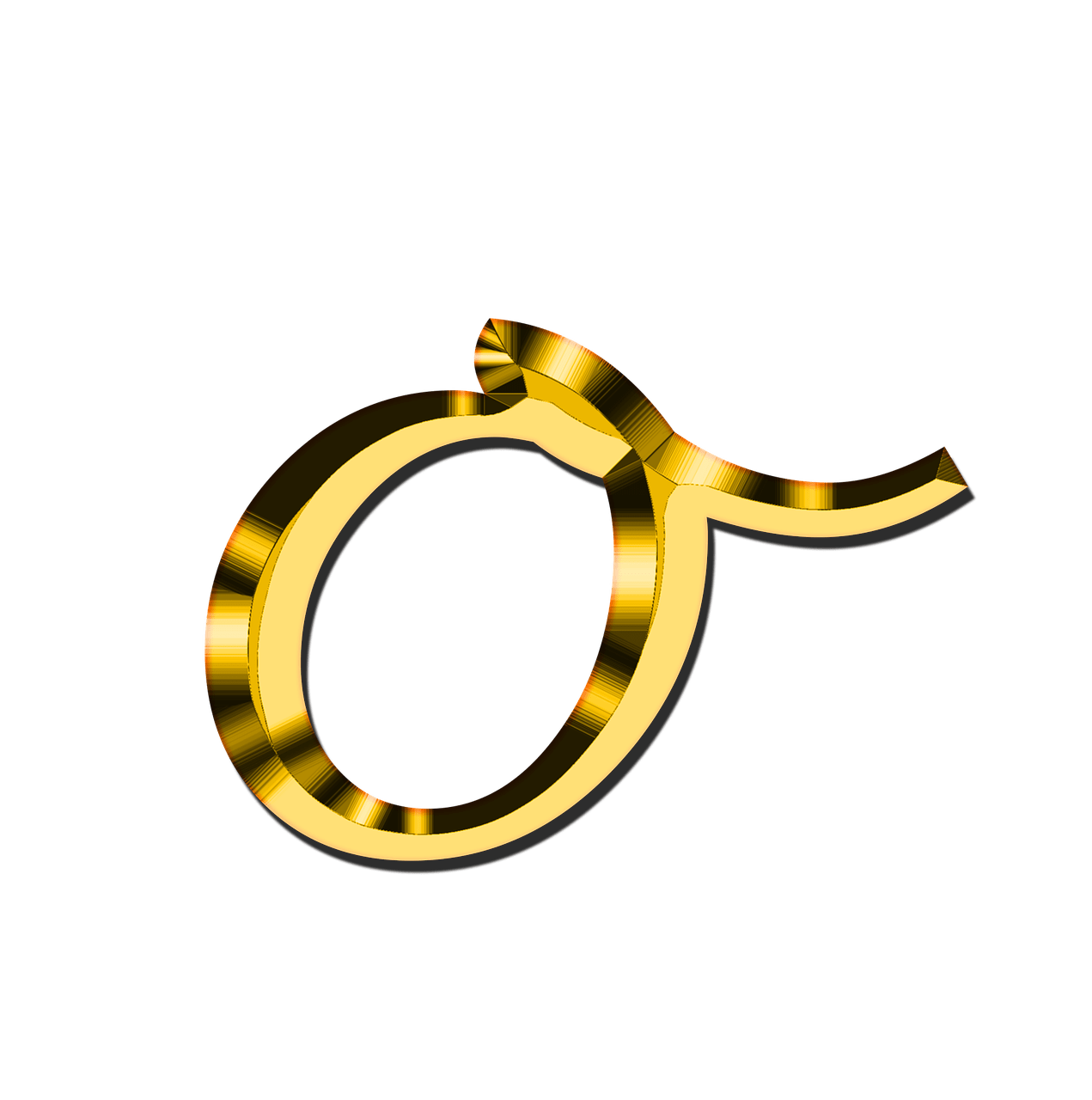 Letter O Free Photo Transparent PNG Image