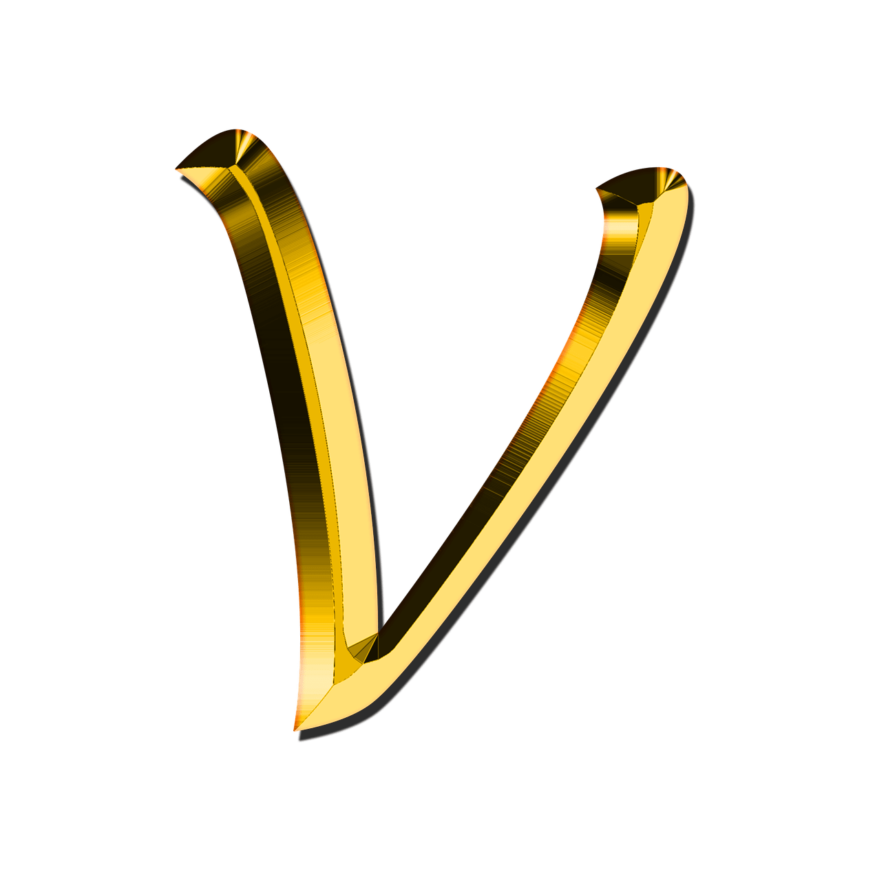 Letter V Free Download Image Transparent PNG Image