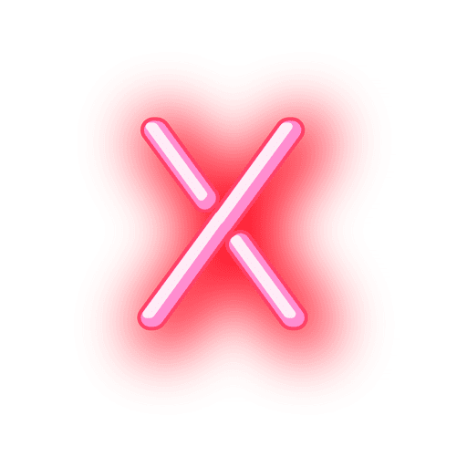 X Letter Free Clipart HD Transparent PNG Image