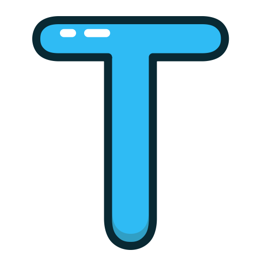 T Letter Free Clipart HQ Transparent PNG Image