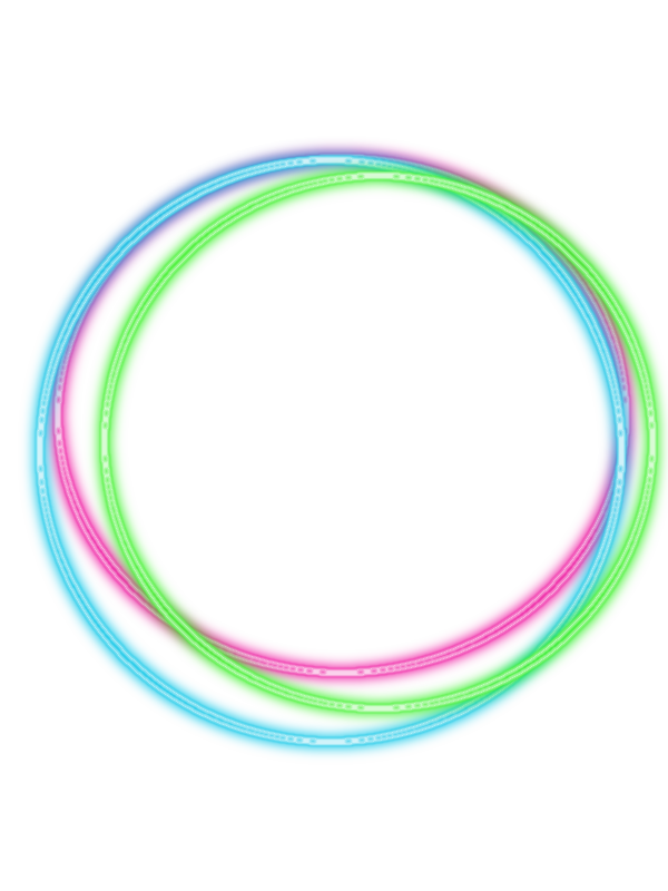 Light Circle Glow Effect Multicolored Transparent PNG Image