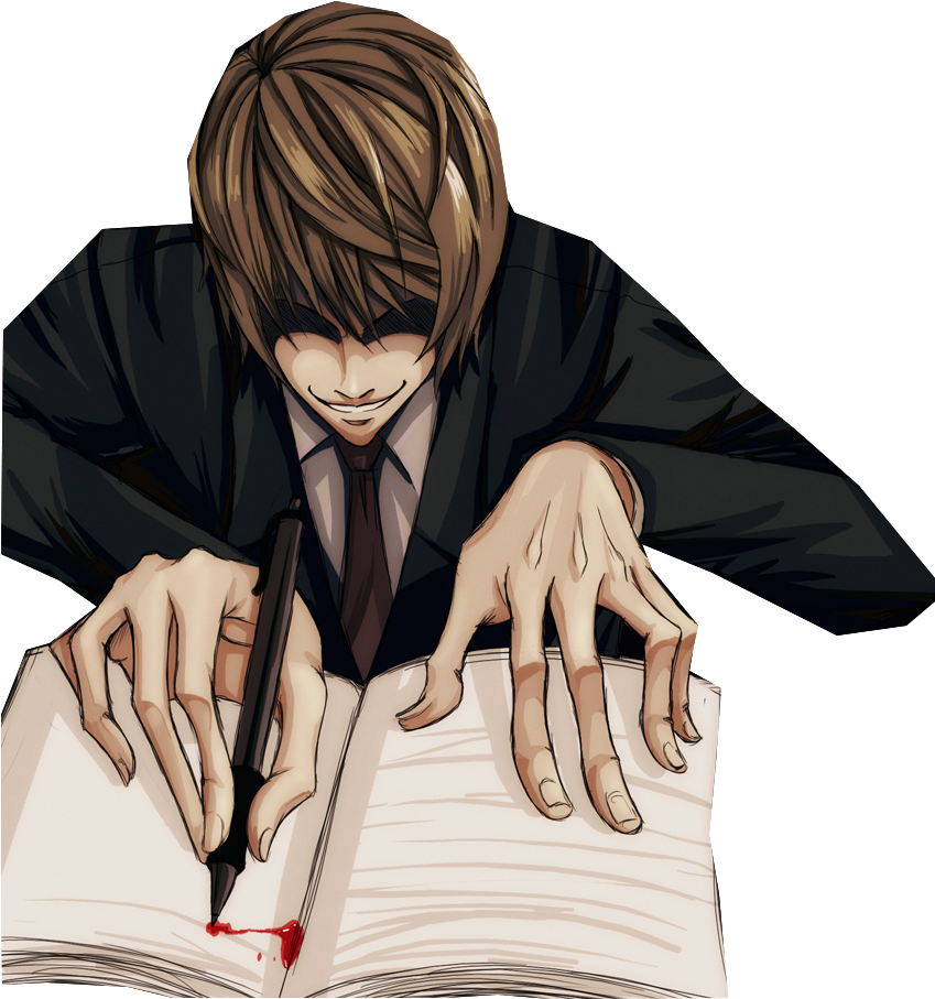 Light Anime Yagami Free Download Image Transparent PNG Image