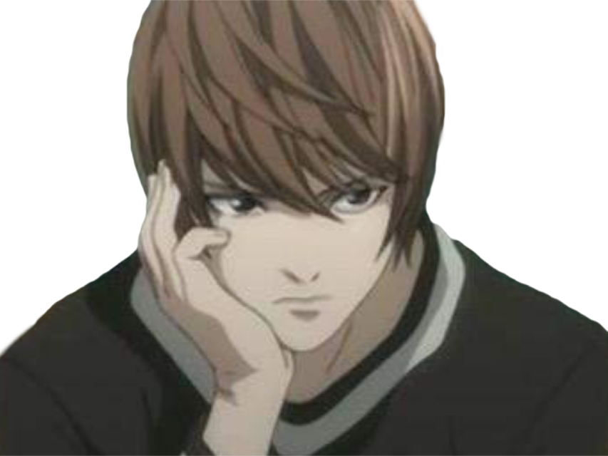 Note Light Death Yagami Free HQ Image Transparent PNG Image