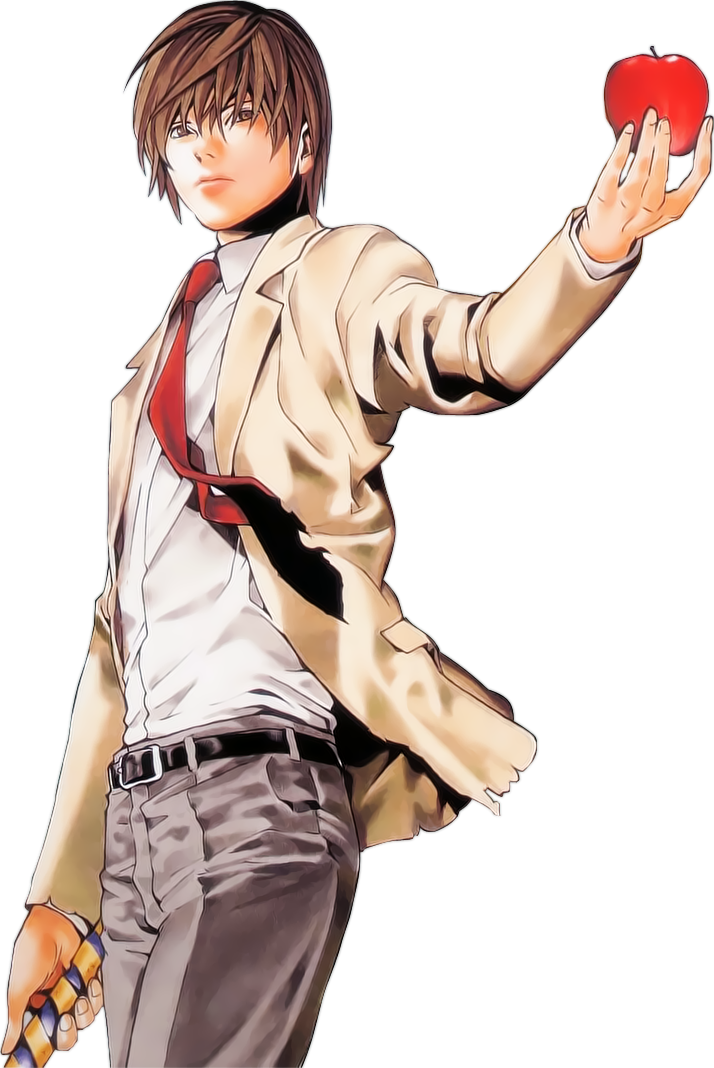 Light Yagami Free Clipart HQ Transparent PNG Image