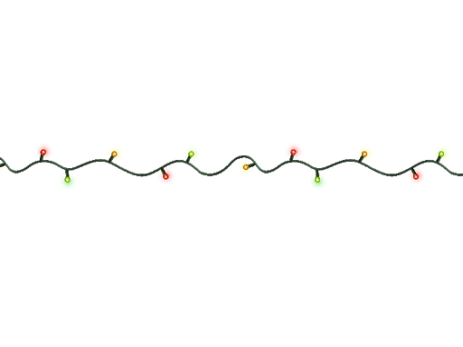 Light Glowing Garland Download HQ Transparent PNG Image