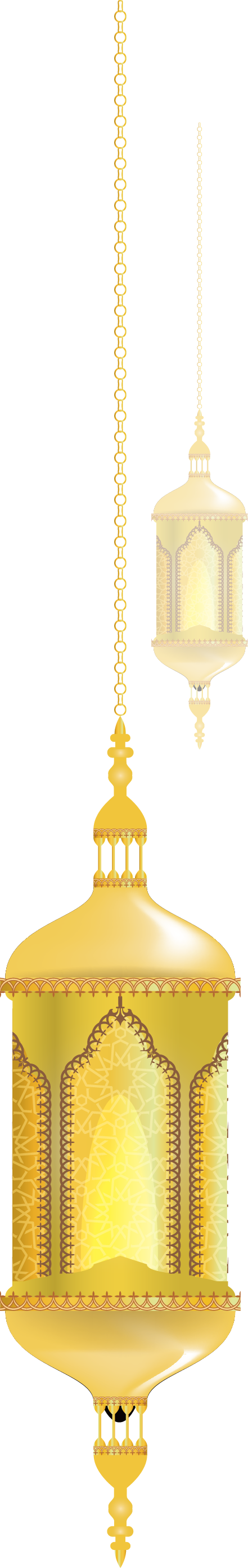 Golden Light Fixture Yellow Lights Vector Lighting Transparent PNG Image