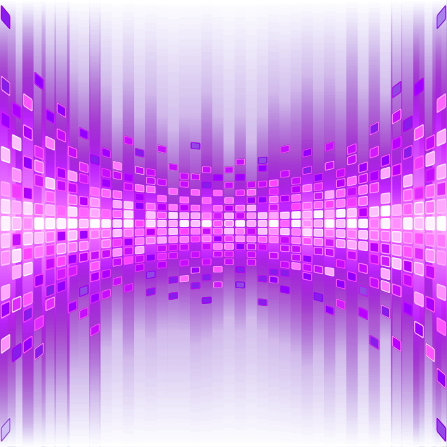 Graphic Particle Purple Light Effect Design Transparent PNG Image