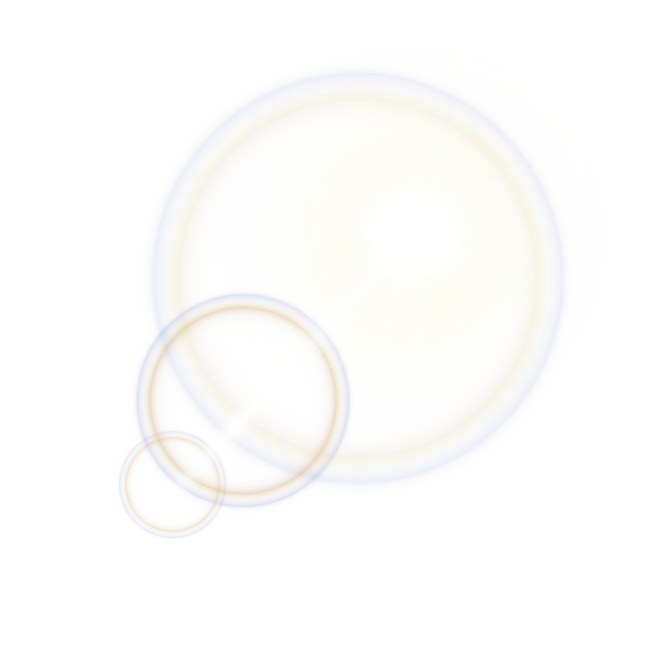 Light White Circle Effect Free Clipart HD Transparent PNG Image