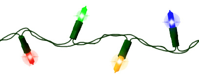 Christmas Lights Photos Transparent PNG Image