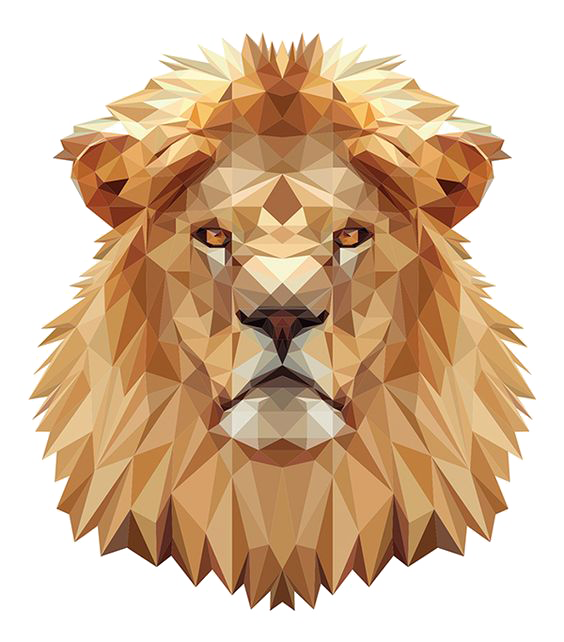 Crossstitch Art Head Lions Lion PNG Free Photo Transparent PNG Image