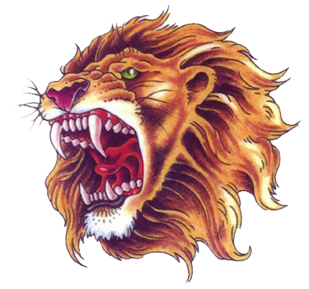 Lion Tattoo Png Picture Transparent PNG Image