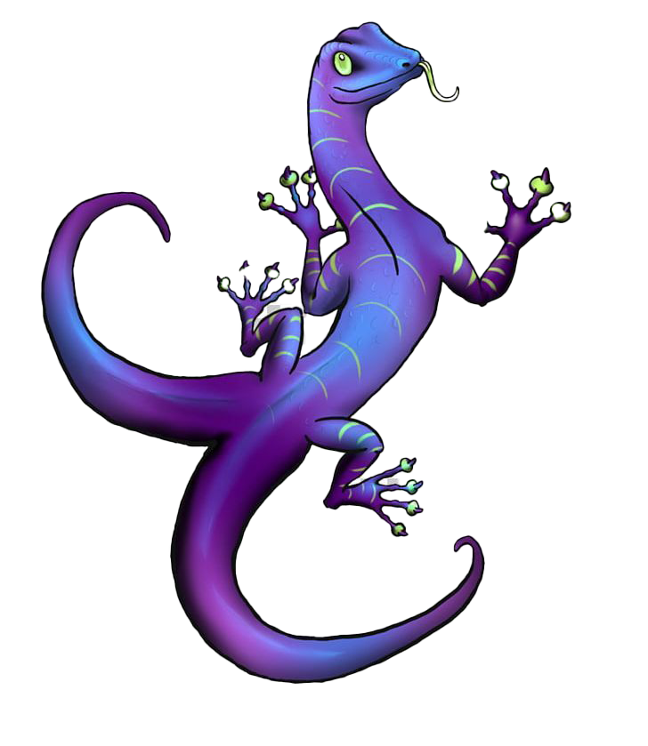 Purple Lizard PNG Free Photo Transparent PNG Image