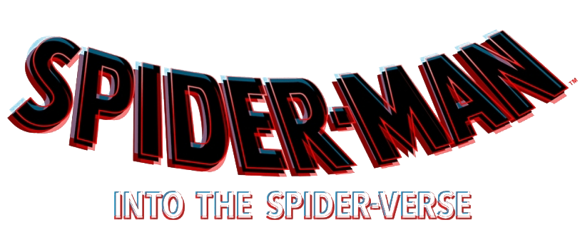 Logo The Spider-Man Into Spider-Verse Transparent PNG Image