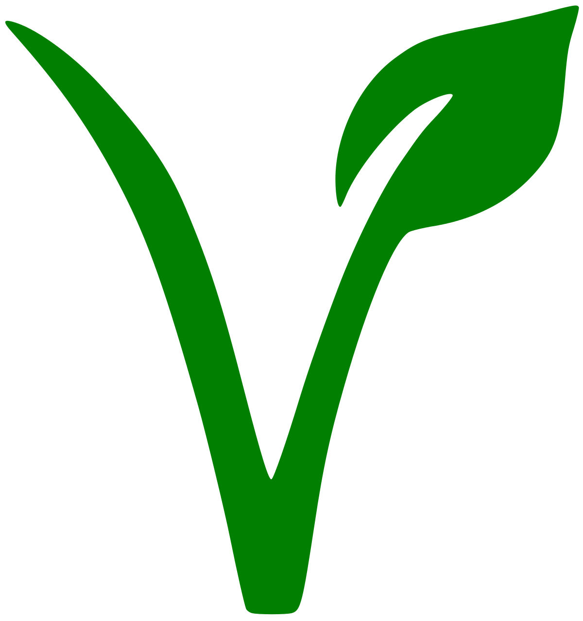 Logo Vegan HD Image Free Transparent PNG Image