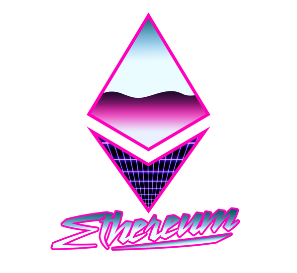 Offering Initial Bitcoin Cryptocurrency Ethereum 80S Logo Transparent PNG Image