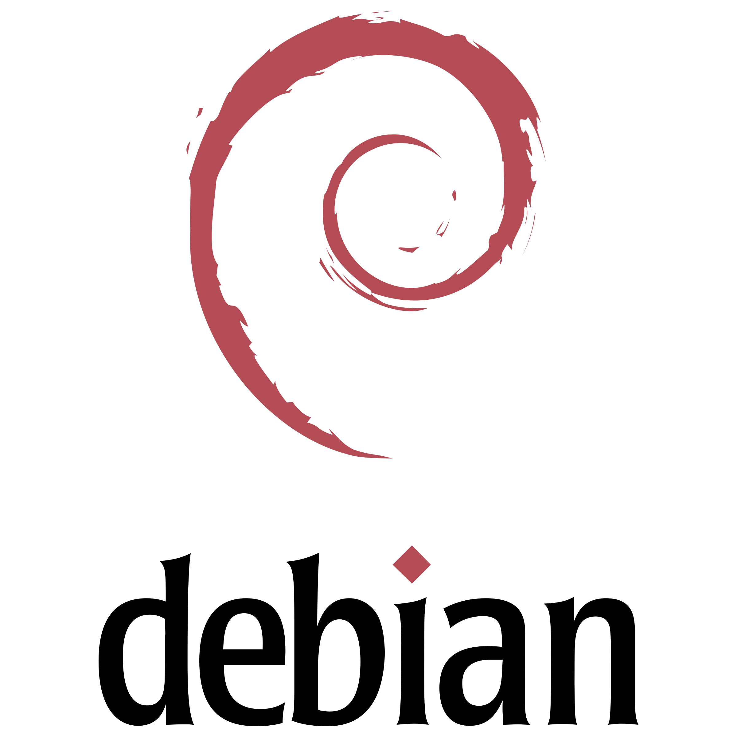 Logo Linux Debian Ubuntu Gnu PNG Free Photo Transparent PNG Image