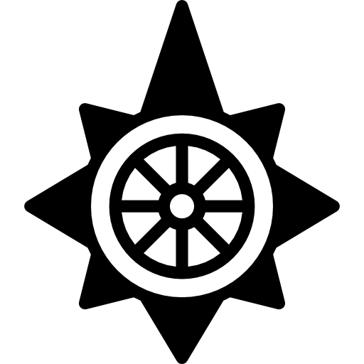 Wheel Ship Symbol Star Steering Free Download Image Transparent PNG Image