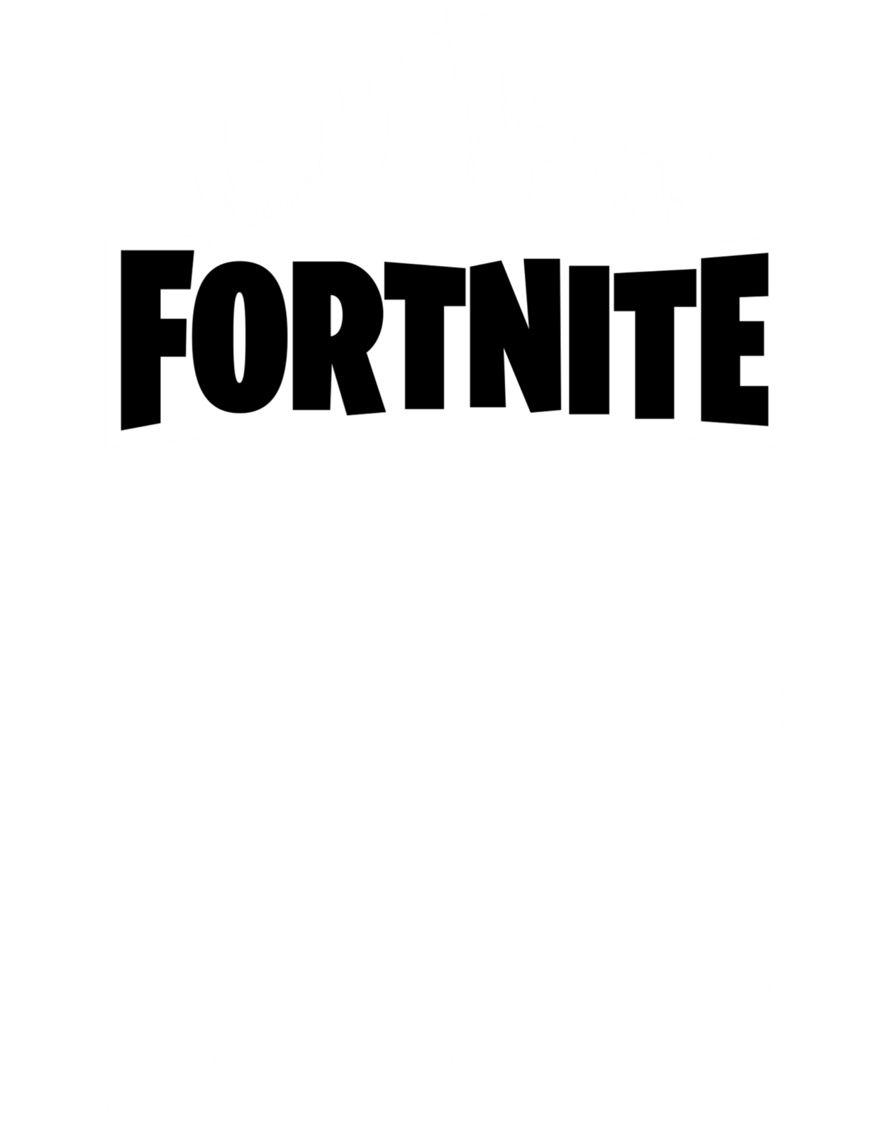 Logo Brand Black Fortnite Text Download HD PNG Transparent PNG Image