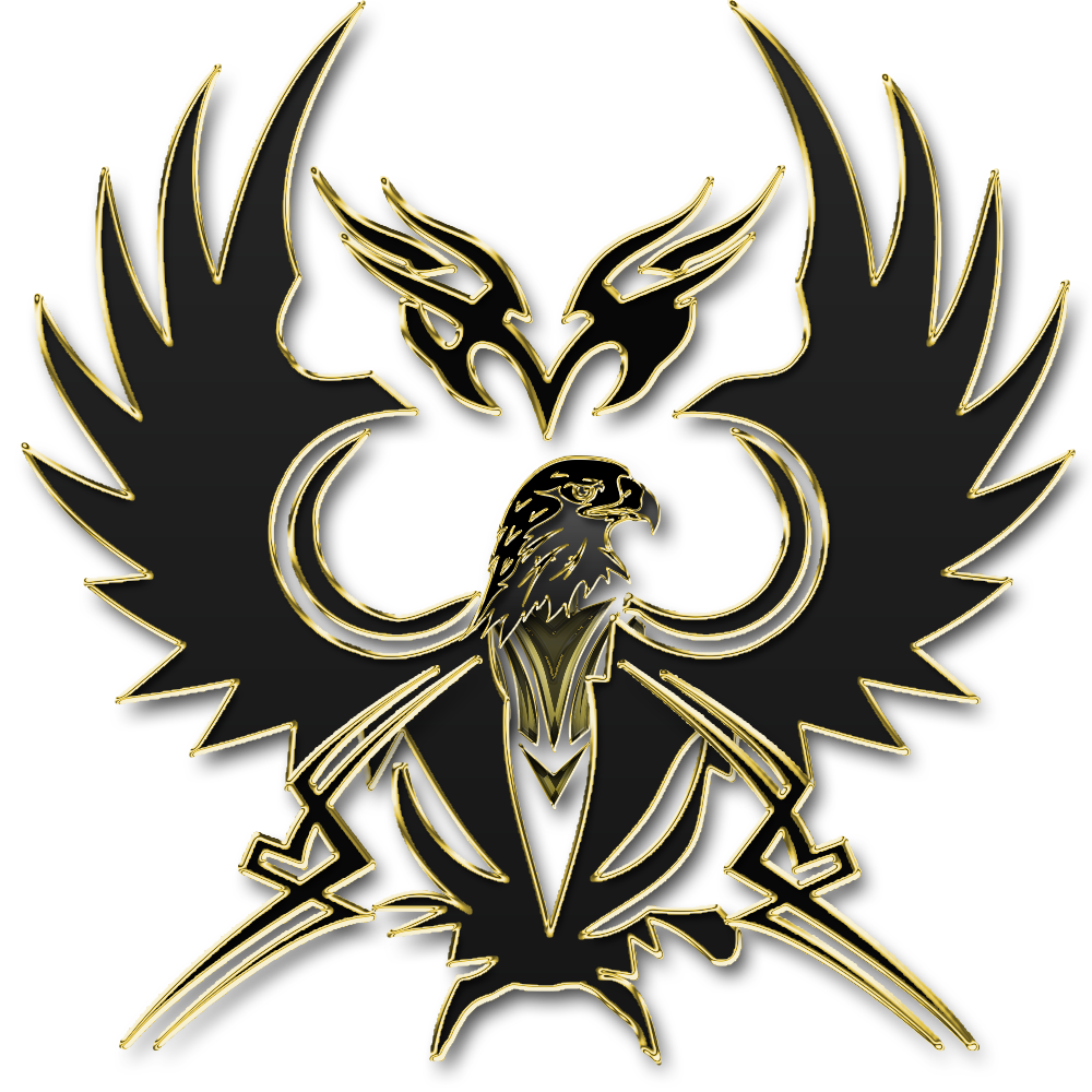 Warframe Wing Emblem Bird Logo Download Free Image Transparent PNG Image