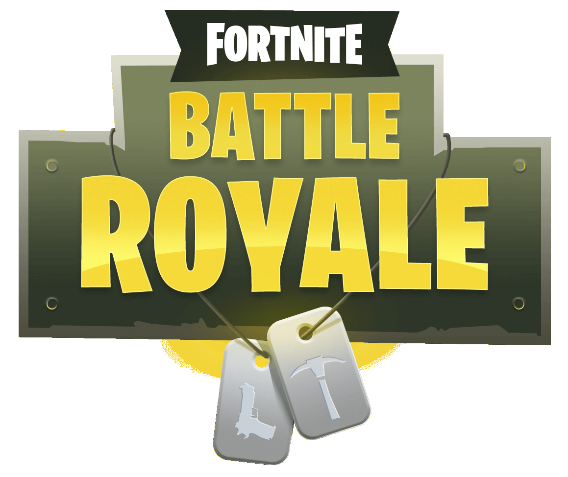 Text Yellow Royale Game Video Fortnite Battle Transparent PNG Image