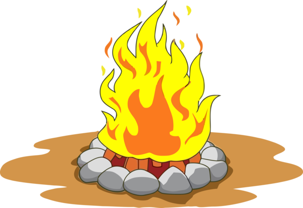 Lohri Flame Fire Campfire For Happy Drawing Transparent PNG Image