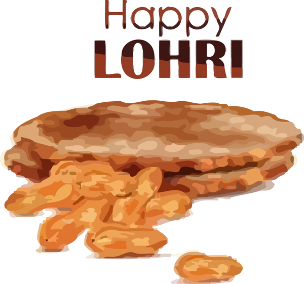 Lohri Food Dish Cuisine For Happy Day 2020 Transparent PNG Image