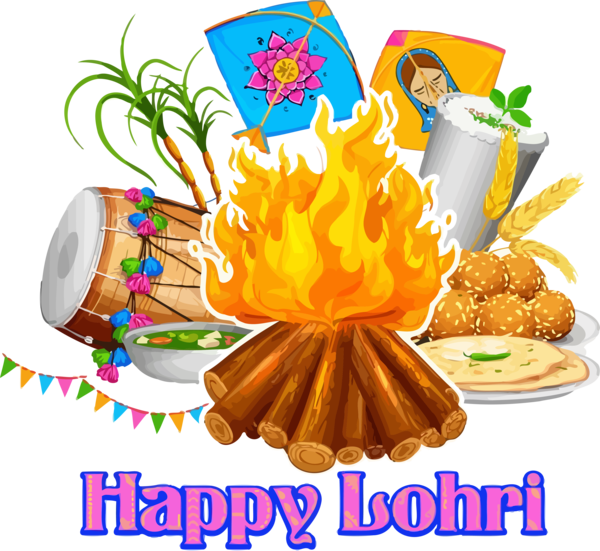 Lohri Dish Event Cuisine For Happy Cake Transparent PNG Image