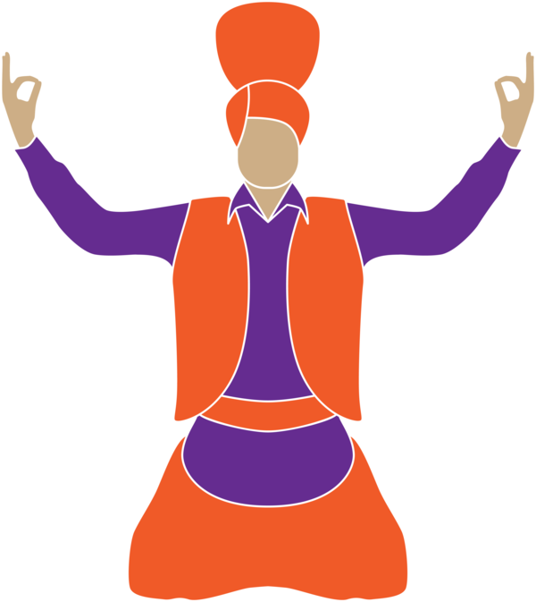 Lohri Cartoon Finger Balance For Happy Gifts Transparent PNG Image