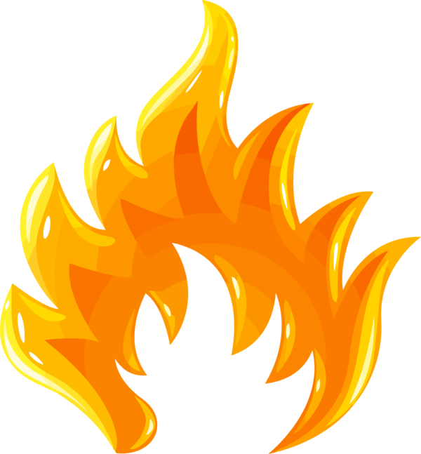 Lohri Yellow Flame For Happy Background Transparent PNG Image