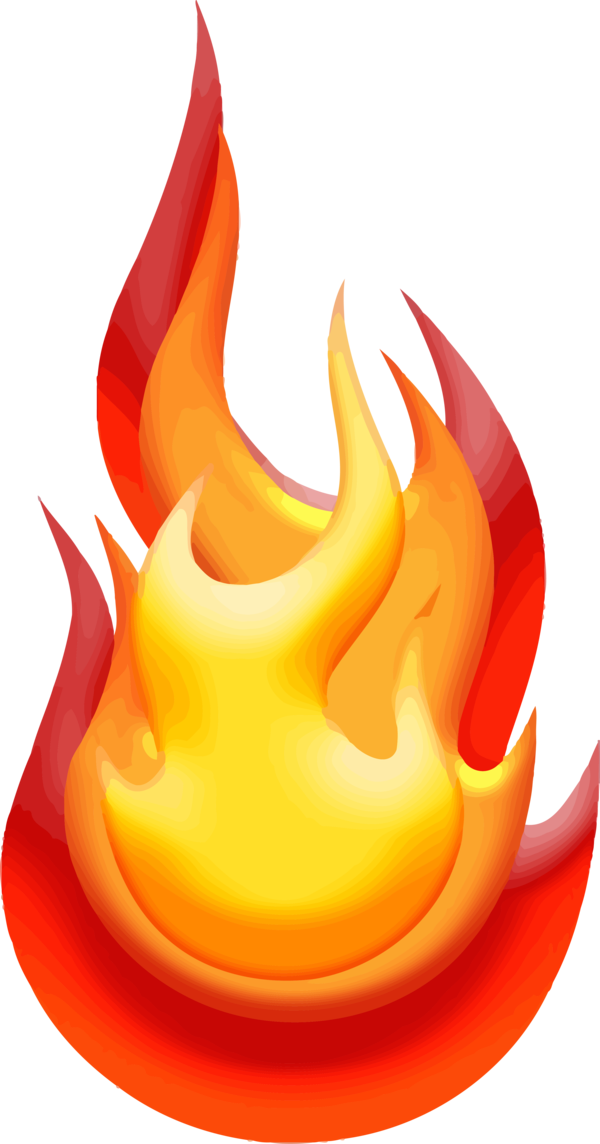 Lohri Flame Fire Orange For Happy Eve Party 2020 Transparent PNG Image