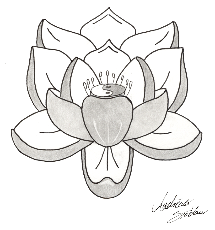 Lotus Tattoos Png Picture Transparent PNG Image