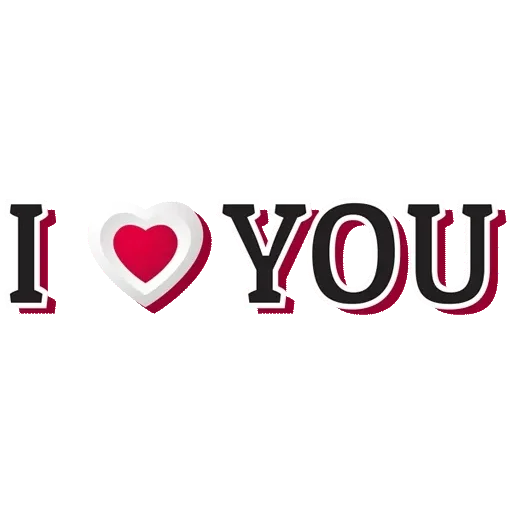 I Word You Love Free Transparent Image HD Transparent PNG Image