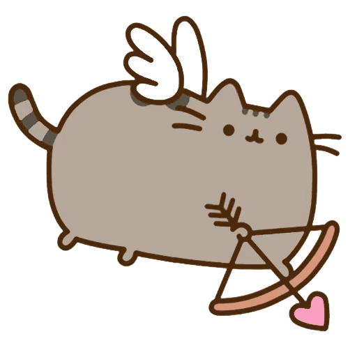 Carnivoran Pusheen Cat Mammal Valentine Day Transparent PNG Image