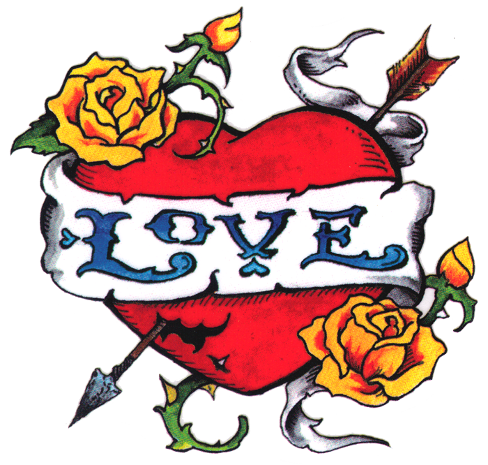 Love Tattoo Download Png Transparent PNG Image