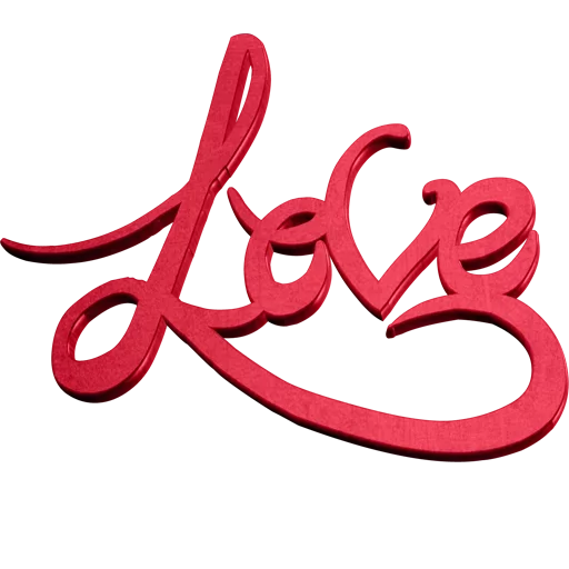 Text Love Picture HD Image Free Transparent PNG Image